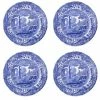 Spode - Blue Italian Bread & Butter Plate Set 4pce -Villeroy & Boch shop 117764 Large