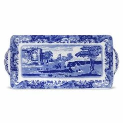 Spode - Blue Italian Sandwich Tray
