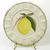 Zanatta - Dessert Dish W/Twisted Edge & Lemon Design 23.5cm -Villeroy & Boch shop 124049 Large