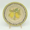 Zanatta - Italian Dessert Dish W/Lemon Design Cream Colour -Villeroy & Boch shop 124052 Large