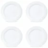 Portmeirion - Sophie Conran White Luncheon Plates Set 4pce -Villeroy & Boch shop 158944 Large
