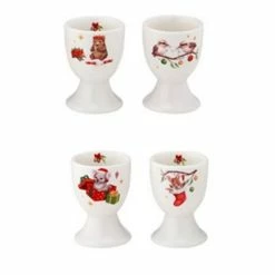 Ashdene - Little Aussie Christmas Set Of 4 Egg Cup