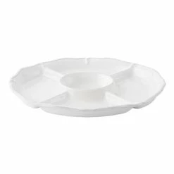 Juliska - Berry & Thread Whitewash Crudite Plate White 38cm