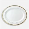 Bernardaud - Athena Gold Oval Platter 39.5cm