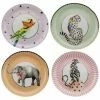 Yvonne Ellen - Afternoon Tea Story Animal Tea Plate Set 4pce -Villeroy & Boch shop 192229 Large