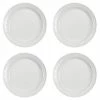 Portmeirion - BG. Harmony White Dinner Plate Set 27cm 4pce -Villeroy & Boch shop 192739 Large