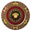 Rosenthal - Versace Medusa Service Plate Red -Villeroy & Boch shop 223000 Large