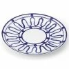 ThemisZ - The Kyma Dessert Plate Blue On White 24cm -Villeroy & Boch shop 407906 Large