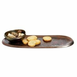 Julia Knight - Eclipse Tray Bronze 35cm