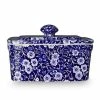 Burleigh - Blue Calico Butter Dish 400g