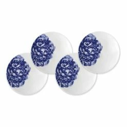 Caskata - Peony Blue Canapes Boxed Set Of 4pce