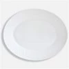 Bernardaud - Twist Blanc Oval Platter 39.5cm -Villeroy & Boch shop 415450 Large