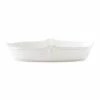 Juliska - Berry & Thread Whitewash Oblong Serving Dish -Villeroy & Boch shop 415541 Large