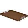 Giobagnara - Victor Leather Tray Tobacco Large -Villeroy & Boch shop 435112 Large