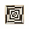 Jonathan Adler - Op Art Square Tray Black/White -Villeroy & Boch shop 441181 Large