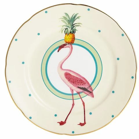 Yvonne Ellen - Cake Plate Flamingo 3 Yvonne Ellen - Cake Plate Flamingo