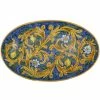 Ceramiche Siciliane - Sicily Oval Platter Blue Lemons 61cm -Villeroy & Boch shop 443852 Large