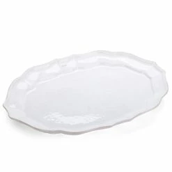 Casafina - Impressions White Oval Platter Large 46cm