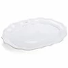 Casafina - Impressions White Oval Platter Medium 35cm 2 Casafina - Impressions White Oval Platter Medium 35cm -Villeroy & Boch shop 444542 Large