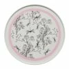 In The Roundhouse - Chinoiserie Plate Pink & White