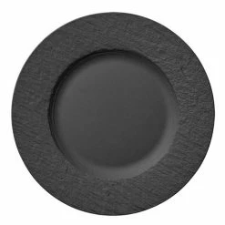 Villeroy & Boch V&B - Manufacture Rock Salad Plate Black 22cm
