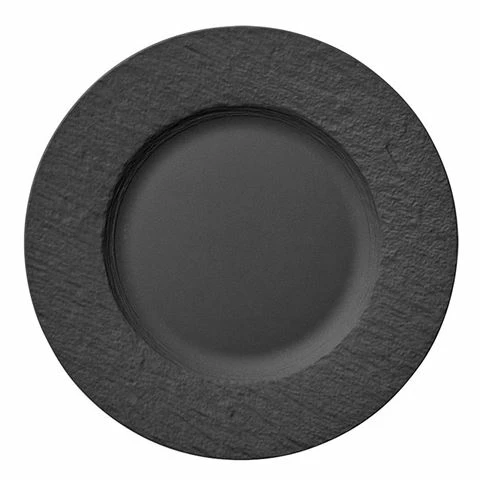 Villeroy & Boch V&B - Manufacture Rock Salad Plate Black 22cm 3 Villeroy & Boch V&B - Manufacture Rock Salad Plate Black 22cm