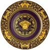 Rosenthal - Versace Medusa Colours Service Plate Marine -Villeroy & Boch shop 449413 Large