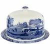 Spode - Blue Italian Two-Piece Serving Platter With Dome -Villeroy & Boch shop 449482 Large