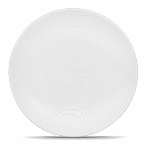 Noritake - Wow Dune Coupe Salad Plate White 21cm 3 Noritake - Wow Dune Coupe Salad Plate White 21cm