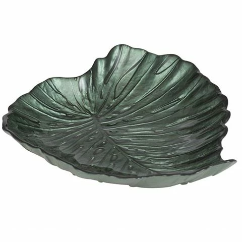 Anya - Monsteria Plate Pale Green 18x21cm 3 Anya - Monsteria Plate Pale Green 18x21cm
