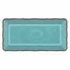 Le Cadeaux - Antiqua Biscuit Tray Turquoise 25x12cm -Villeroy & Boch shop 458886 Large
