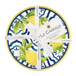 Le Cadeaux - Palermo Appetizer Plates Set 4pce