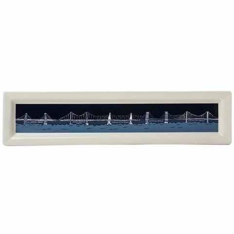 Fishs Eddy - NY Bridges Long Tray 43cm 3 Fishs Eddy - NY Bridges Long Tray 43cm