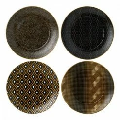 Wedgwood - Arris Accent Tea Plate Set 4pce