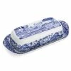 Spode - Blue Italian Covered Butter Dish