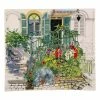 Gien - Paris A Giverny Large Square Plate -Villeroy & Boch shop 485193 Large