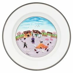 Villeroy & Boch V&B - Design Naif Deep Plate Poultry Farm