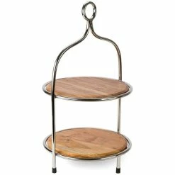OneWorld - Rosewood Two-Tier Platter Large