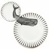 Yvonne Ellen - Monochrome Whale Of A Time Plate Set 2pce -Villeroy & Boch shop 585657 Large