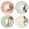 Yvonne Ellen - Tea Time Animal Tea Plates 16cm Set 4pce -Villeroy & Boch shop 585680 Large