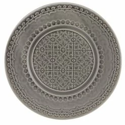 Bordallo Pinheiro - Rua Nova Fruit Plate Anthracite 22cm