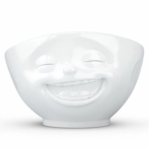 Tassen - Laughing Bowl White 1L 3 Tassen - Laughing Bowl White 1L
