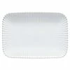 Costa Nova - Pearl White Rectangular Platter 40cm -Villeroy & Boch shop 595281 Large