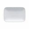 Costa Nova - Pearl White Rectangular Platter 30cm -Villeroy & Boch shop 595282 Large