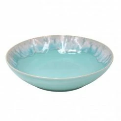 Casafina - Taormina Soup/Pasta Plate Aqua 21cm