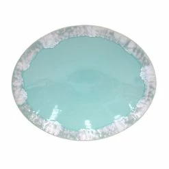 Casafina - Taormina Aqua Oval Platter 40cm