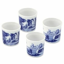 Spode - Blue Italian Eggcup Set 4pce