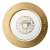 Rosenthal - Versace Medusa Gala Serving Plate Gold -Villeroy & Boch shop 898486 Large