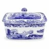 Spode - Blue Italian Butter Box With Lid 2 Spode - Blue Italian Butter Box With Lid -Villeroy & Boch shop 917489 Large